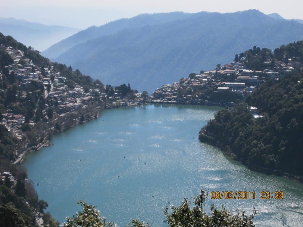 Nainital Lake - 4 years into bioremediation August 2011