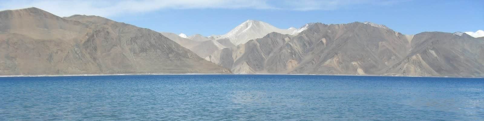Pristine high altitude Indian lake with lots of dissolved oxygen